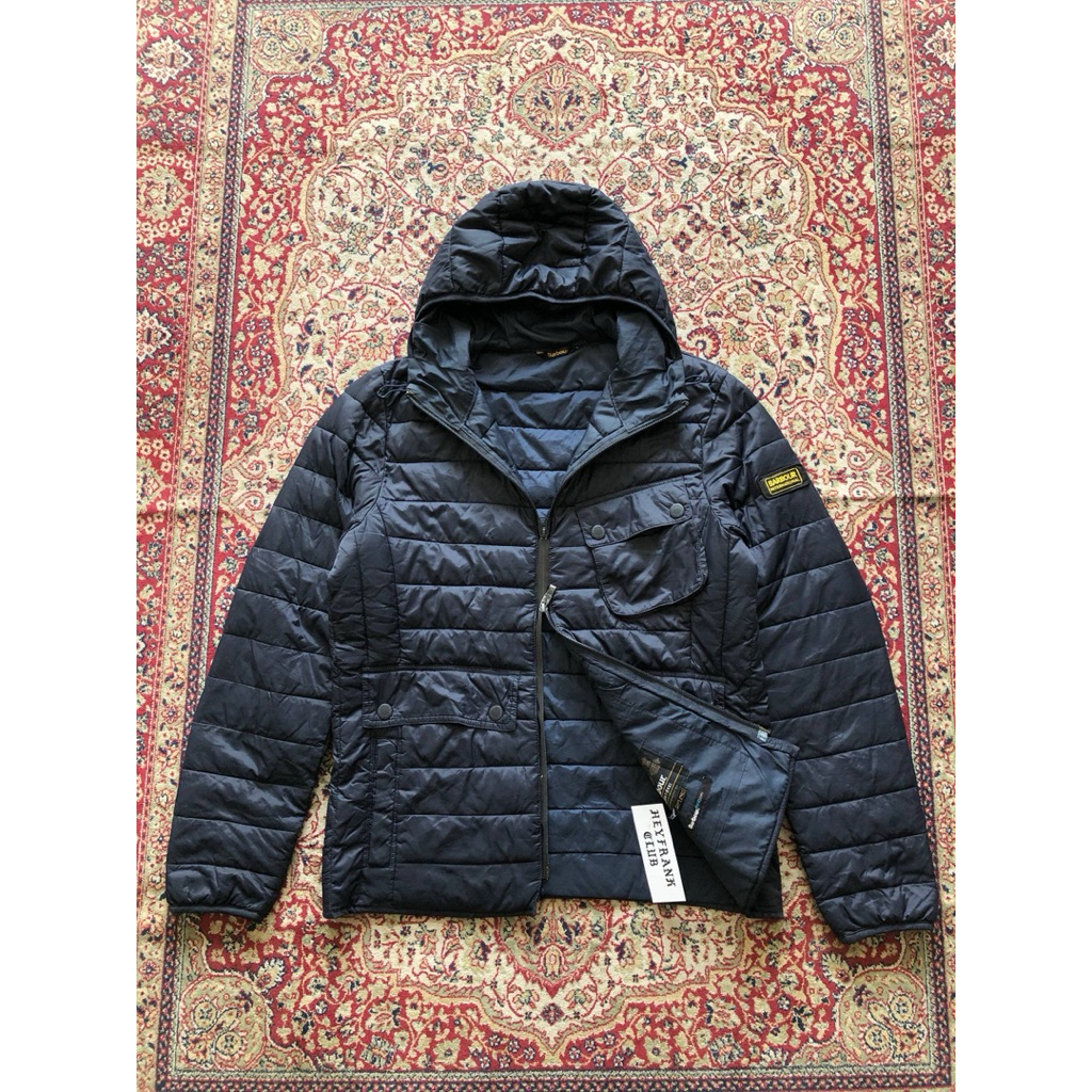 Barbour international ouston fibredown quilted jacket Vintage Barbour internasional winter jacket H7