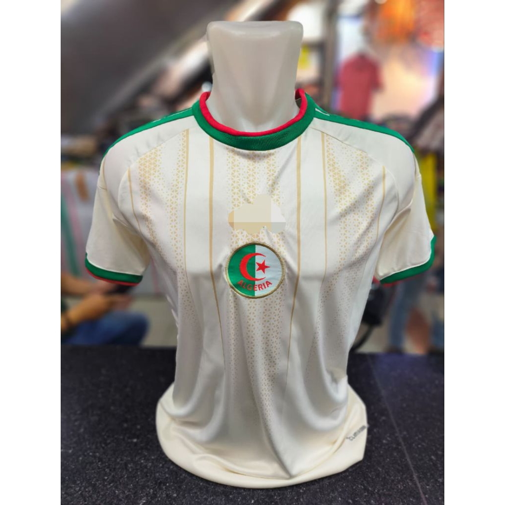 JERSEY KAOS BAJU BOLA DEWASA FANS ALGERIA HOME WC 2026