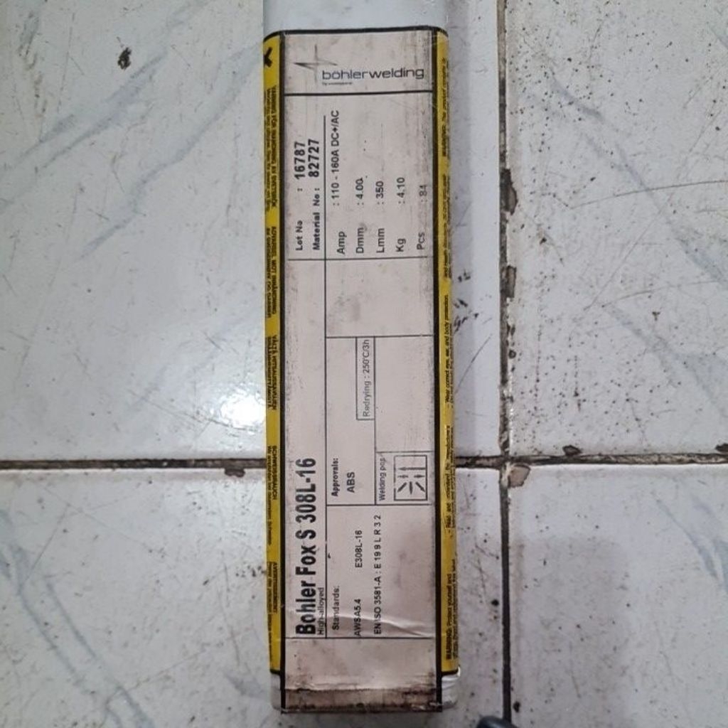 Kawat las Stainless BOHLER FOX S 308L-16 (4.00mm)