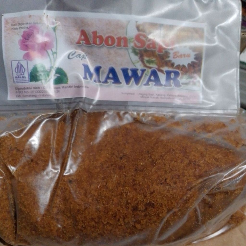 Sweet_Berry03 Abon Mawar 1Kg/Abon Sapi Cap Mawar 1Kg