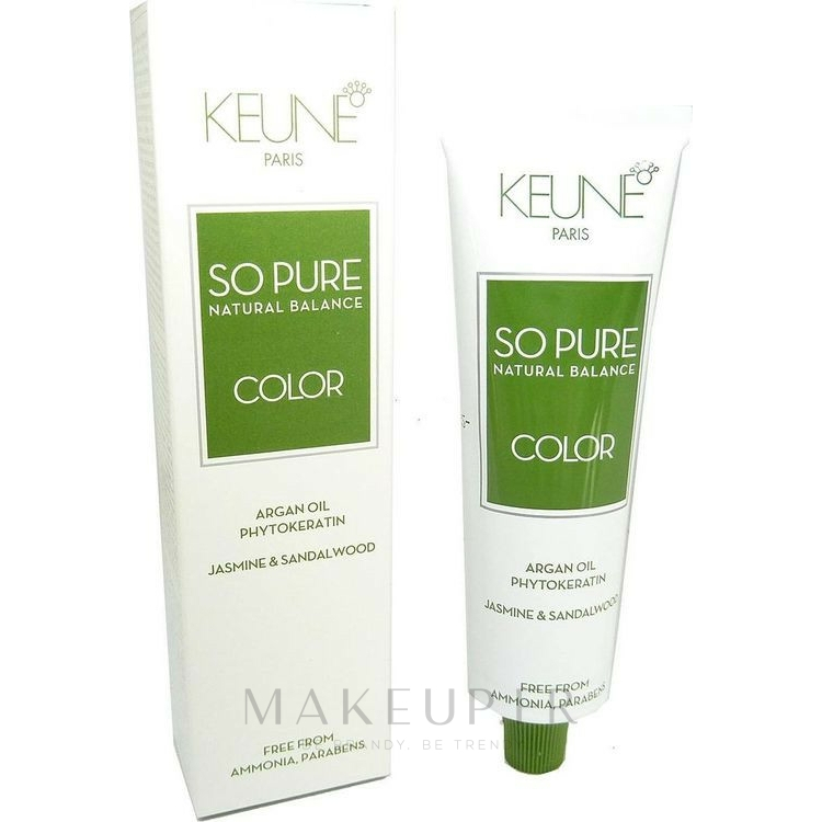 KEUNE SO PURE COLOR CAT RAMBUT 60g+OXIDANT:6%