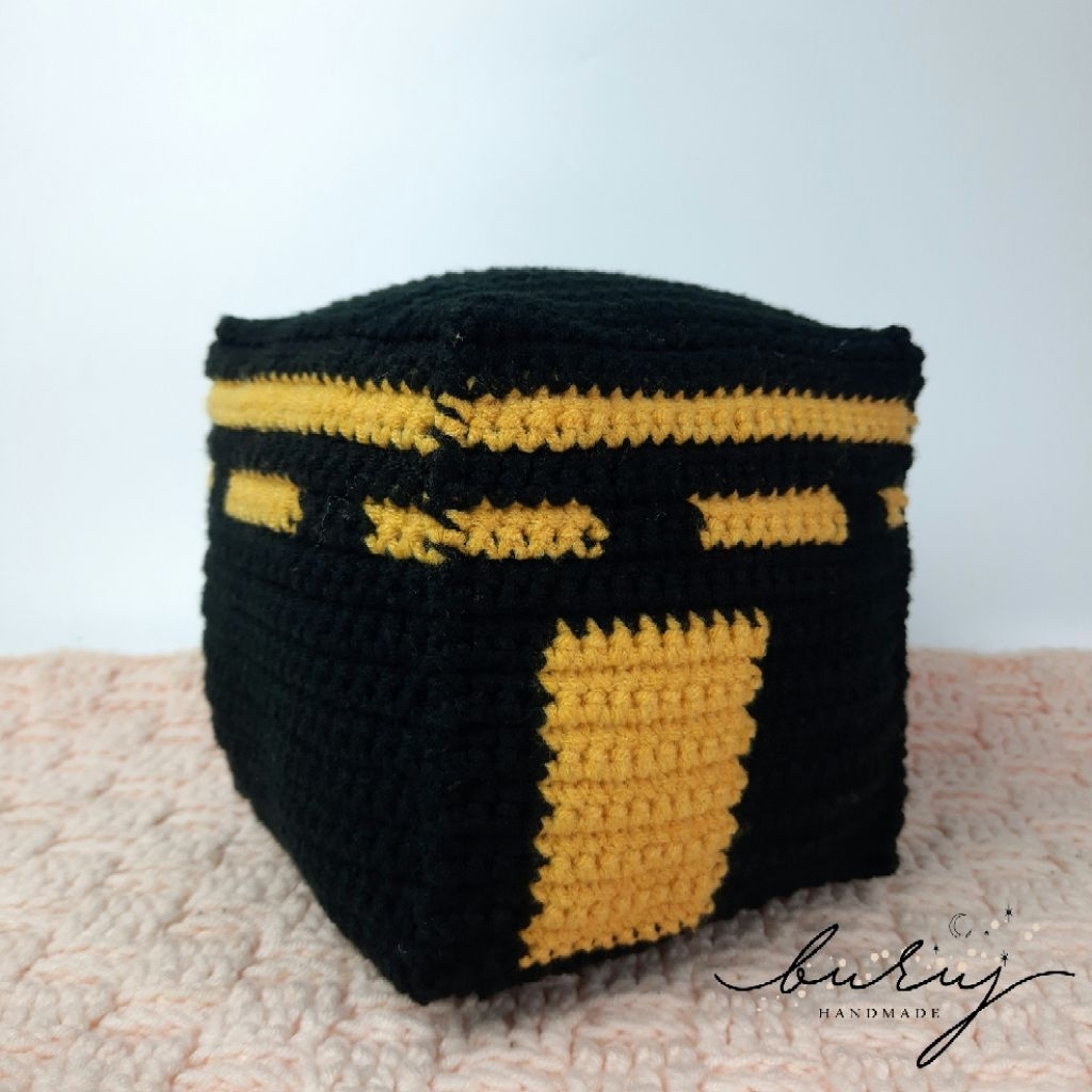 BURUJ HANDMADE - Custom Rajut, Miniatur Kabah, Mainan Edukasi Kabah, Properti Foto Kabah
