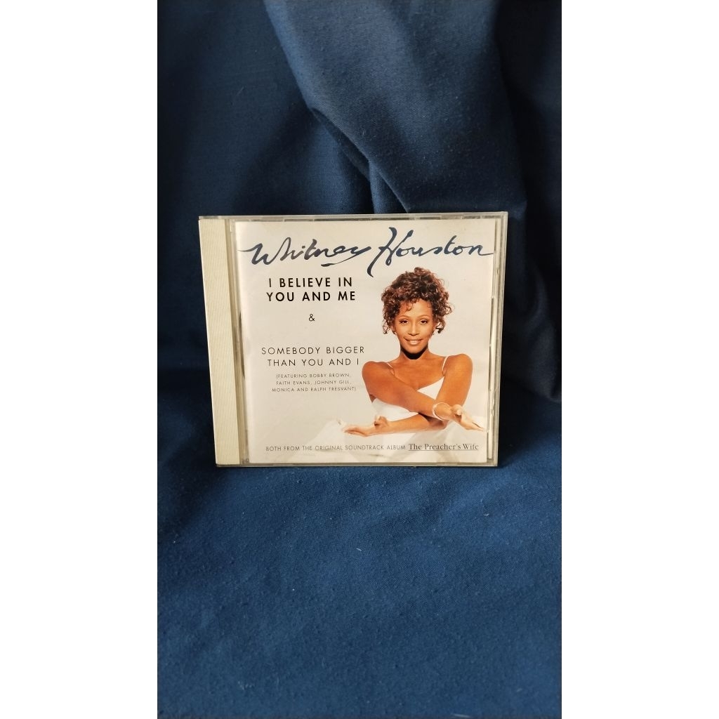 cd audio whitney houston. I believe in you and me. made in japan