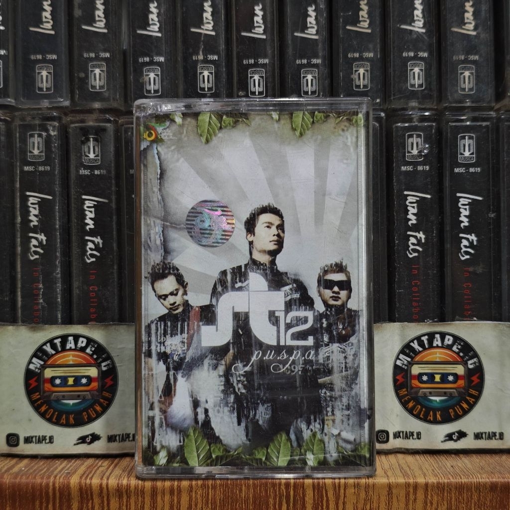 Kaset - St 12 - Puspa - Radio Tape - Kaset Pita - Radio - Pemutar Kaset - Retro - Classic - Cassette