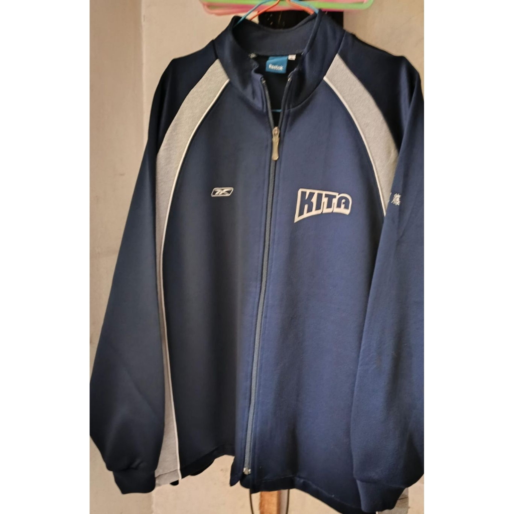 (JAKET VINTAGE ORIGINAL REEBOK NAVY BLUE)