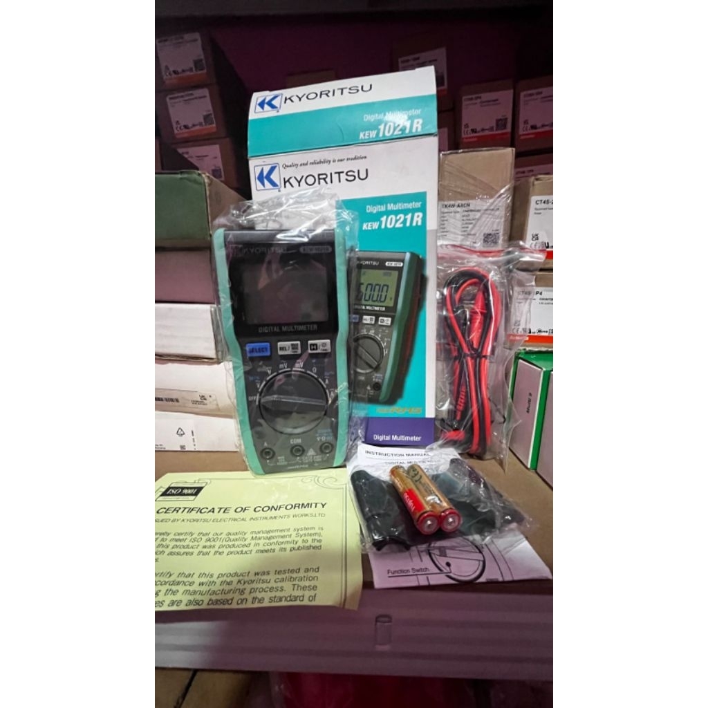 DIGITAL MULTIMER MULTITESTER KEW 1021 R KYORITSU