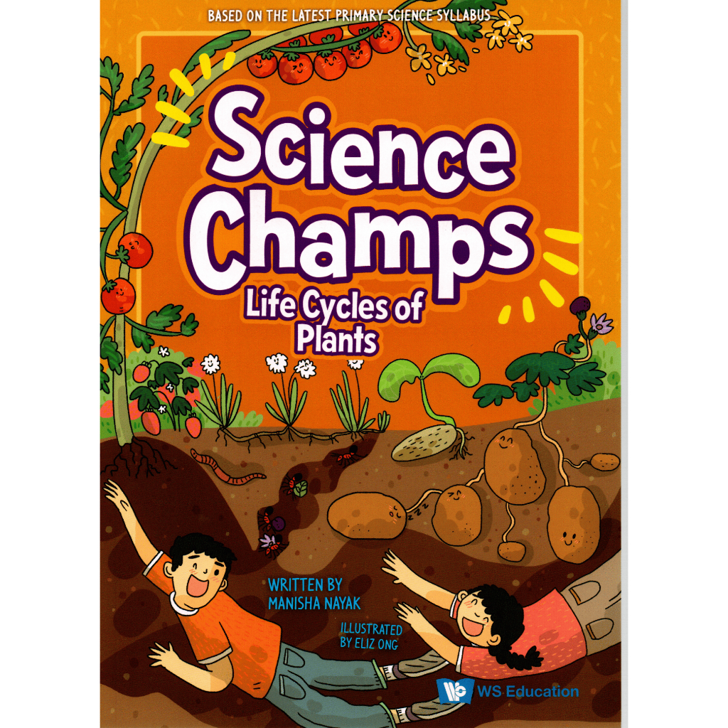 Buku Anak Science Champs Life Cycle of Plants - World Scientific