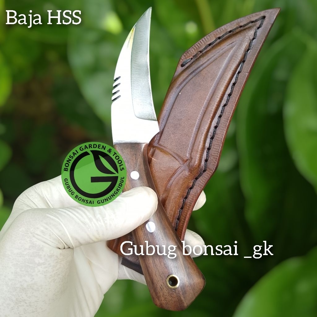 Pisau grafting okulasi BAJA HSS , pisau cangkok lokal berkualitas