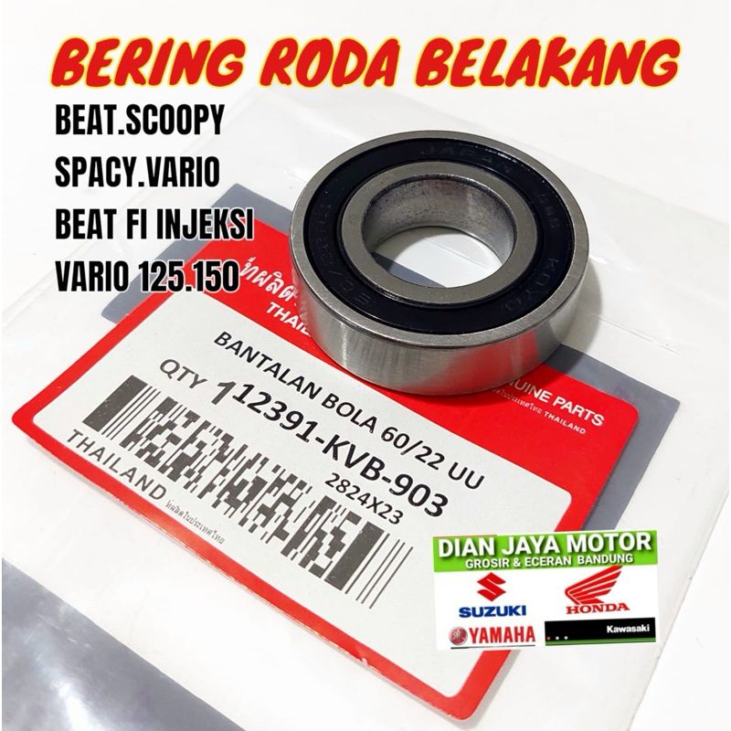 Thailand Laher 60/22 Bering Roda Honda Beat vario scoopy vario 125 vario 150 Dian jaya motor