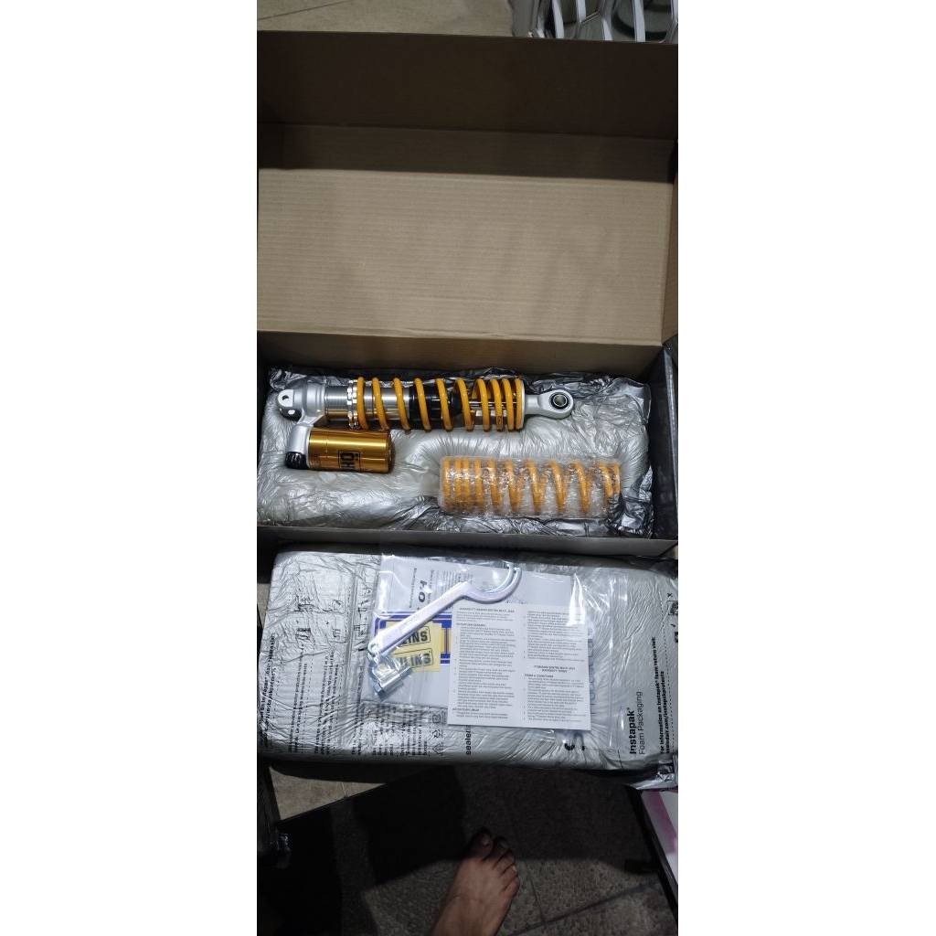 shock shockbreaker belakang ohlins honda vario stylo beat scoopy cuv e cuve ho545 ho-545 original ga