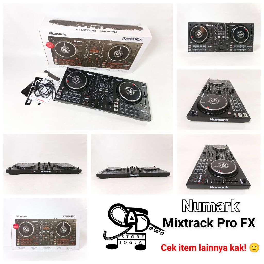NUMARK MIXTRACK PRO FX DJ CONTROLLER MIX TRACK PENERUS MT3 PRO 3