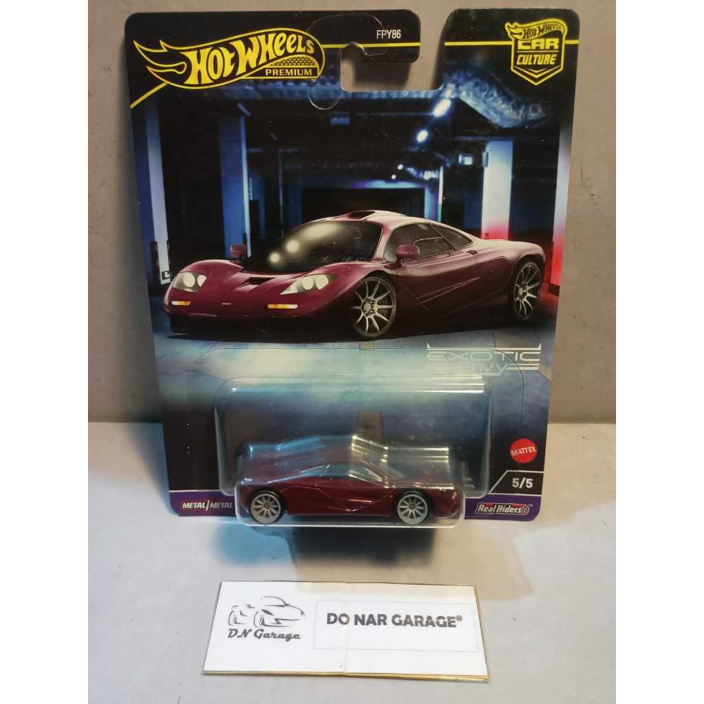 Hotwheels Premium Exotic Envy (2024) – McLaren F1