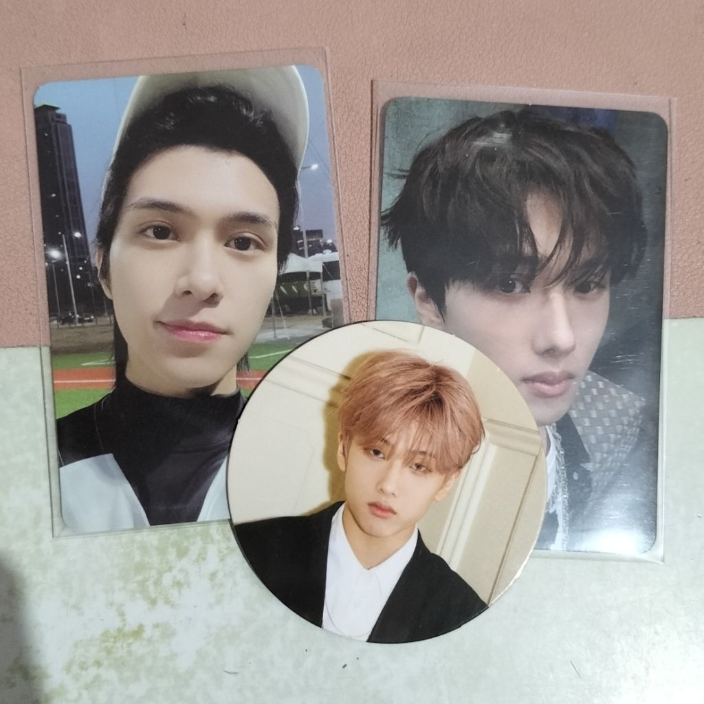 photocard pc nct wayv hendery trading card universe baseball topi - nct dream jisung trading card dr