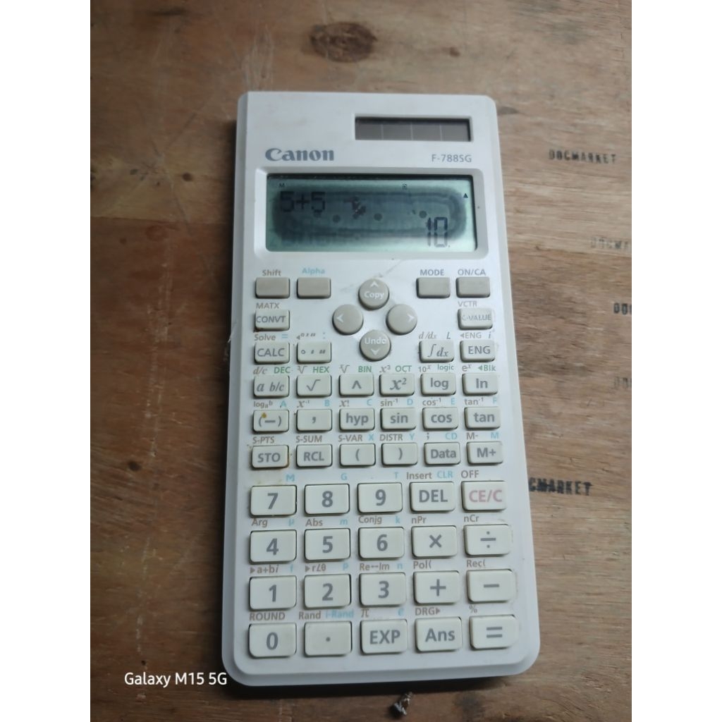 kalkulator scientific canon F-788SG minus