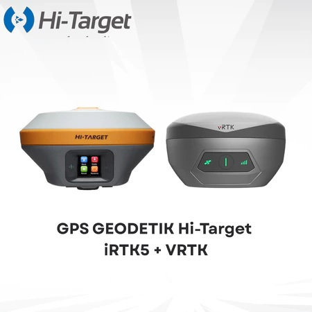 GPS Geodetik Hi-Target iRTK5 + Hi-Target VRTK GNSS RTK Receiver Garansi 1 Tahun