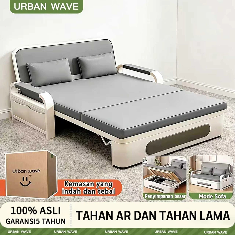 Sofa bed Urban wave Sofa bed lipat sofa bed konvertibel sofa bed yang bisa digunakan untuk tidur rua