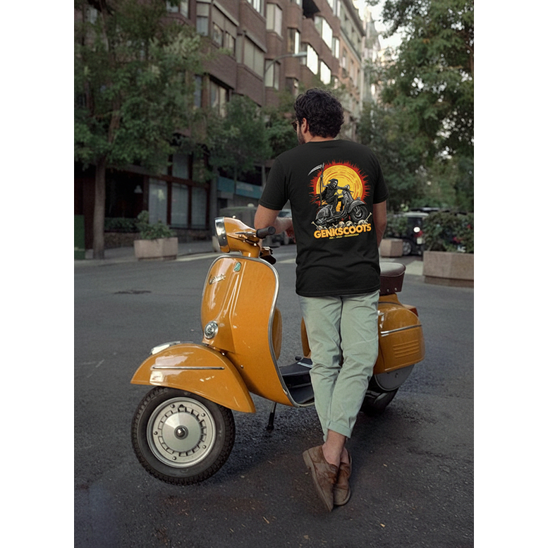 GenkScoots Grim Reaper Scooter – Kaos Vespa Street Culture