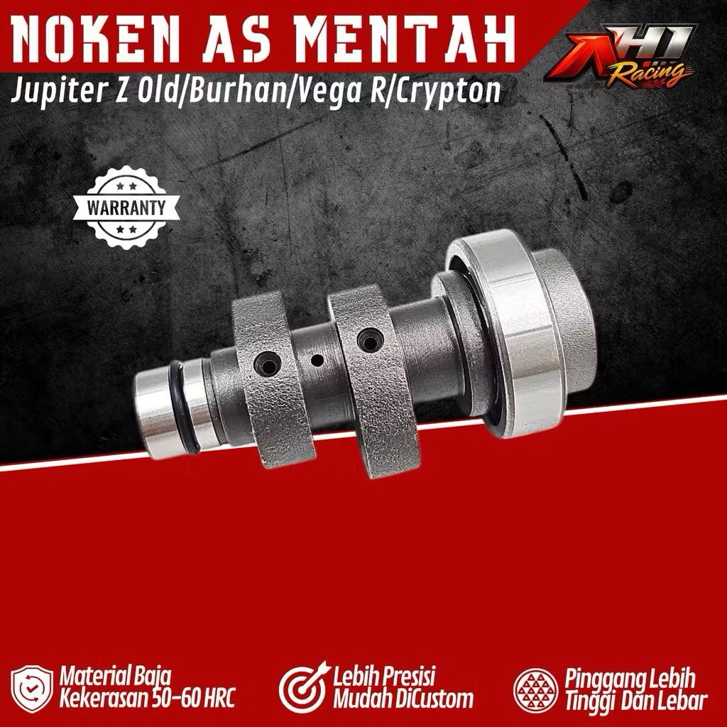 Cam Camshaft Noken As Bahan Mentah Jupiter Z Vega R Old New Crypton AH1 Racing Originall