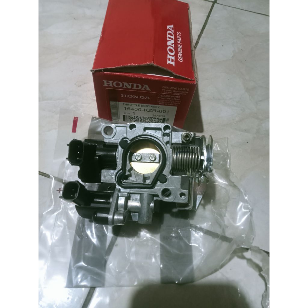 ORI ASLI THROTTLE BODY KZR VARIO 125 SET KIT ASSY OLD LAMA