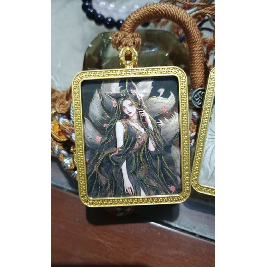 Thangka Tibet Nine Tail Fox