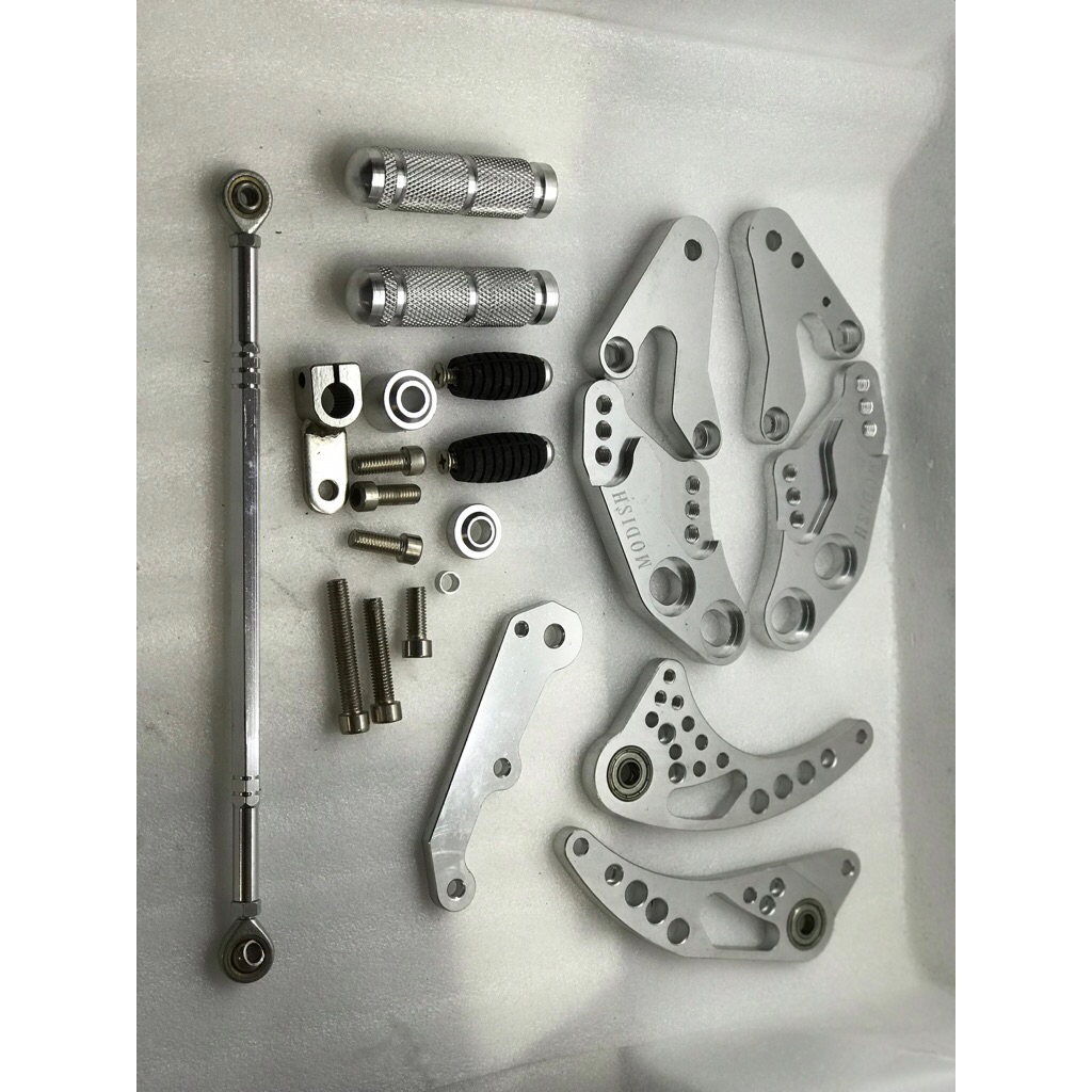 Underbone CNC Anti Karat MX Old/Lama Silver/Chrome