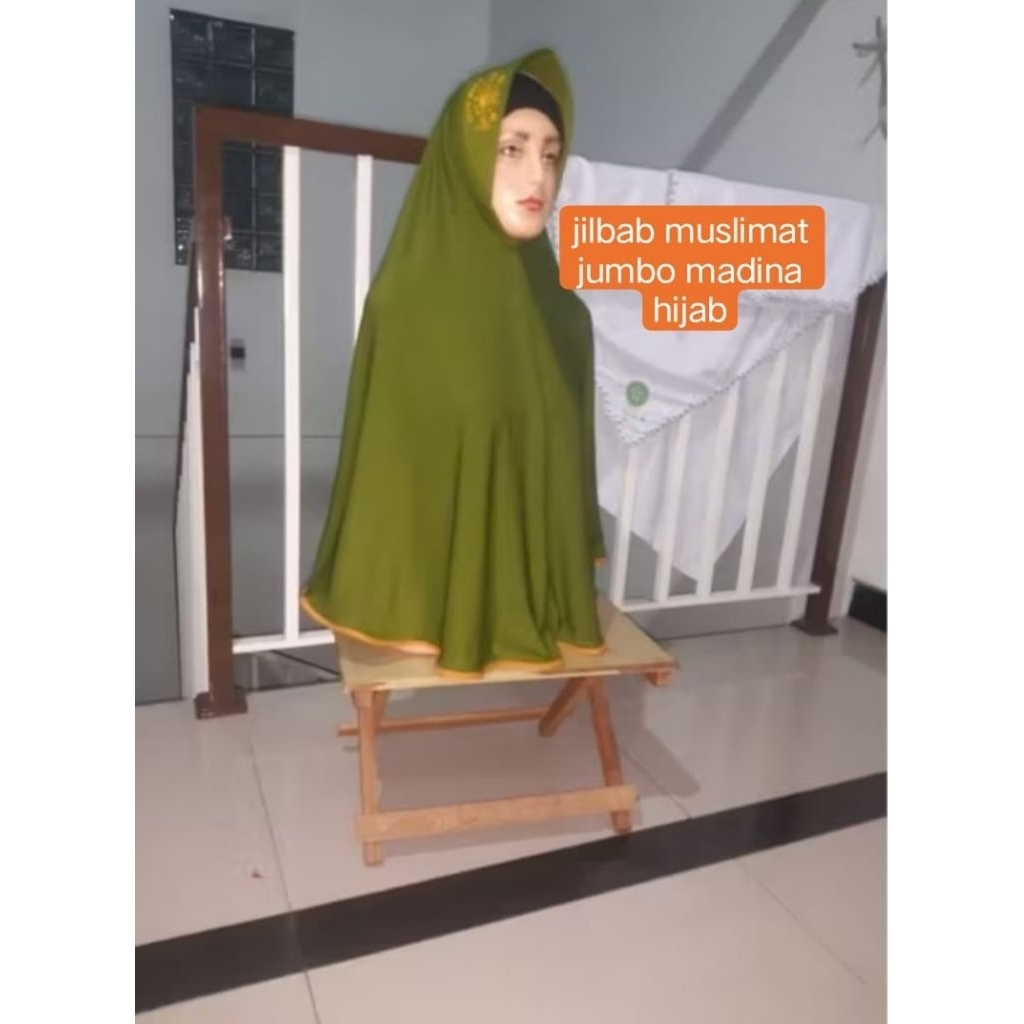 kerudung instan Muslimat Nu/kerudung pengaosan muslimat jumbo