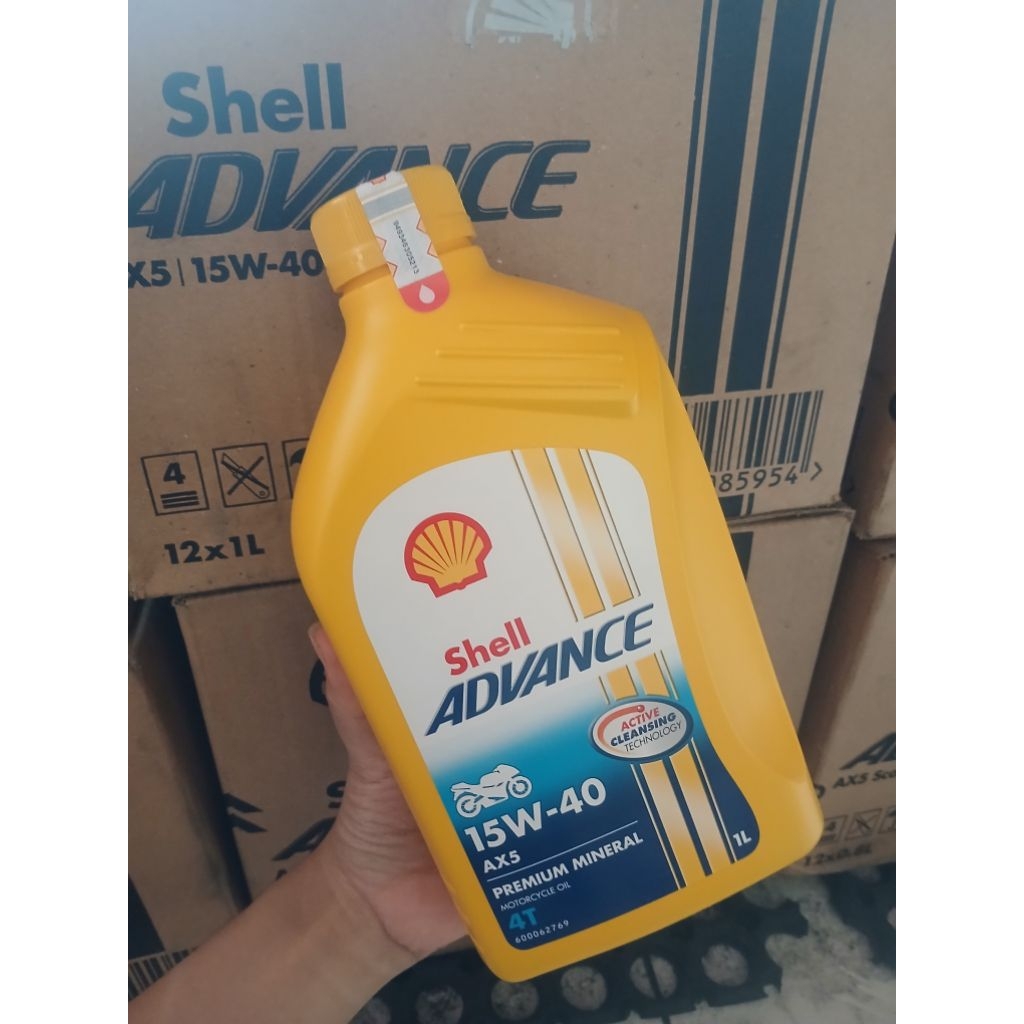 Oli Shell Advance  AX5 15W - 40 1Liter
