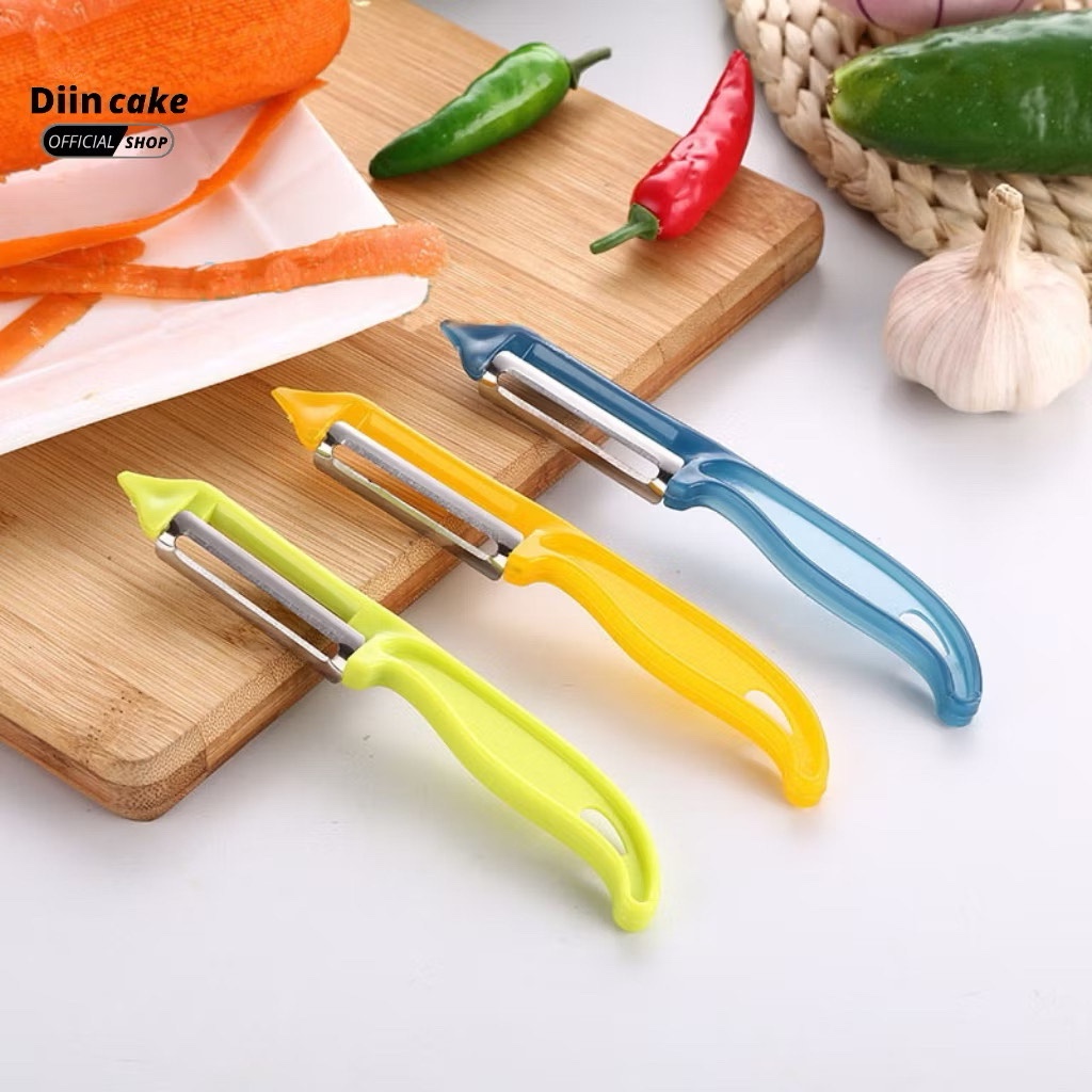 PISAU KUPAS SAYUR BUAH / PISAU KUPAS WORTEL KENTANG / PISAU MINI SOUVENIR