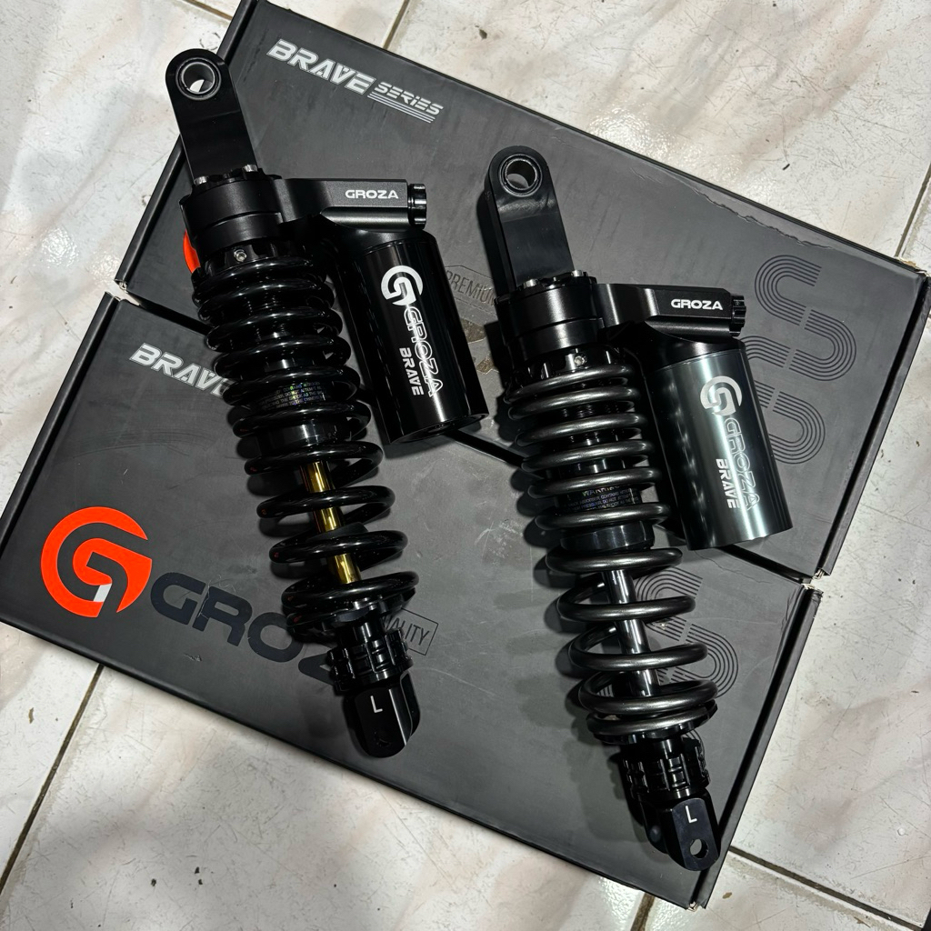 GROZA - SHOCKBREAKER GROZA BRAVE 330mm VARIO 125 BERGARANSI DAN ORIGINAL