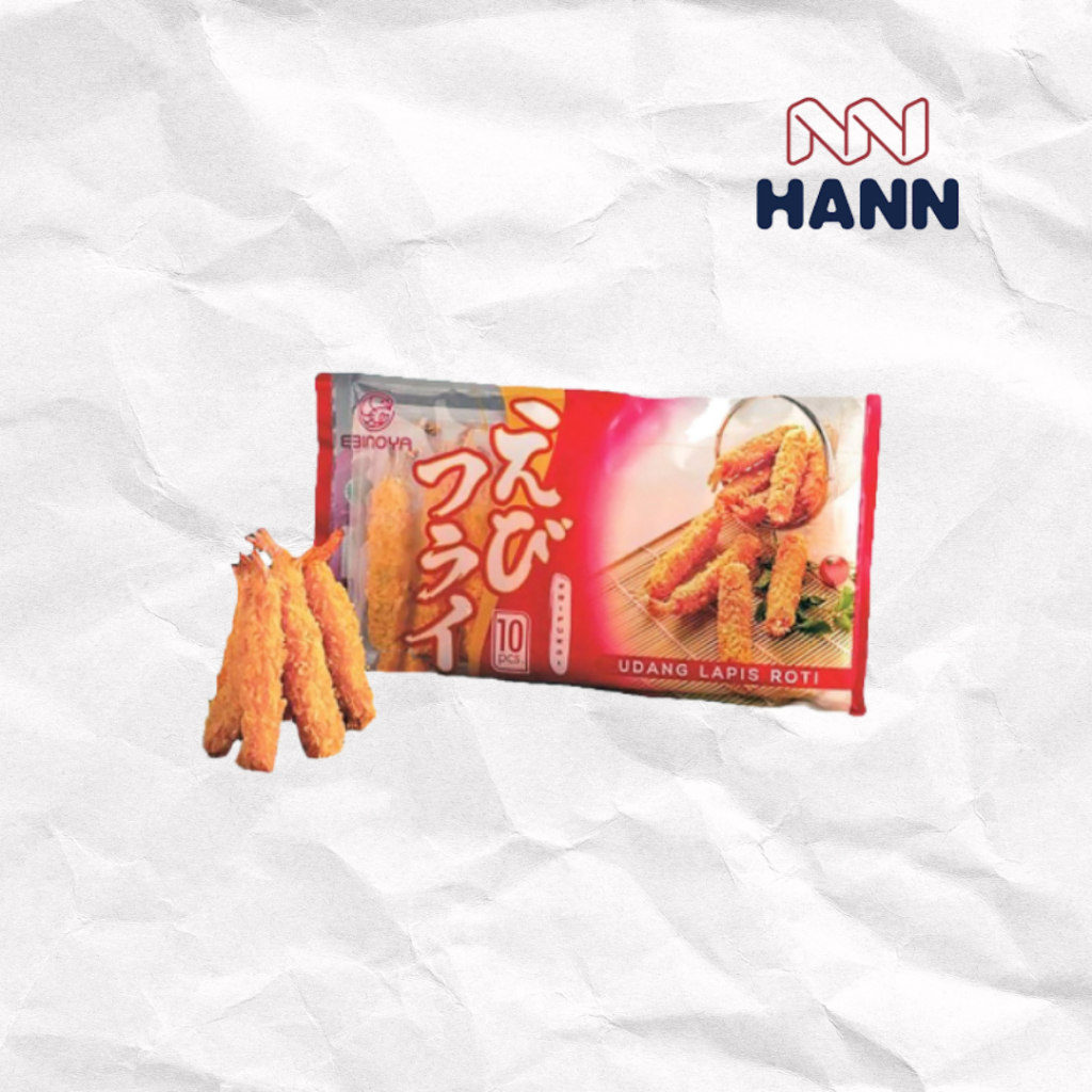 Ebinoya ebi furai udang lapis roti / udang tempura frozen / ebi furai frozen