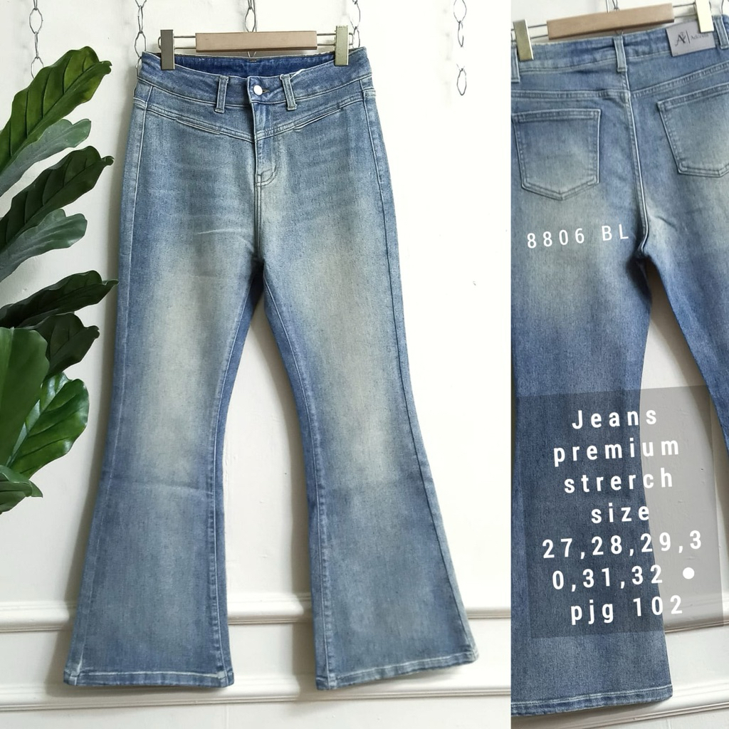 Cutbray new jeans snow grey blue light premium