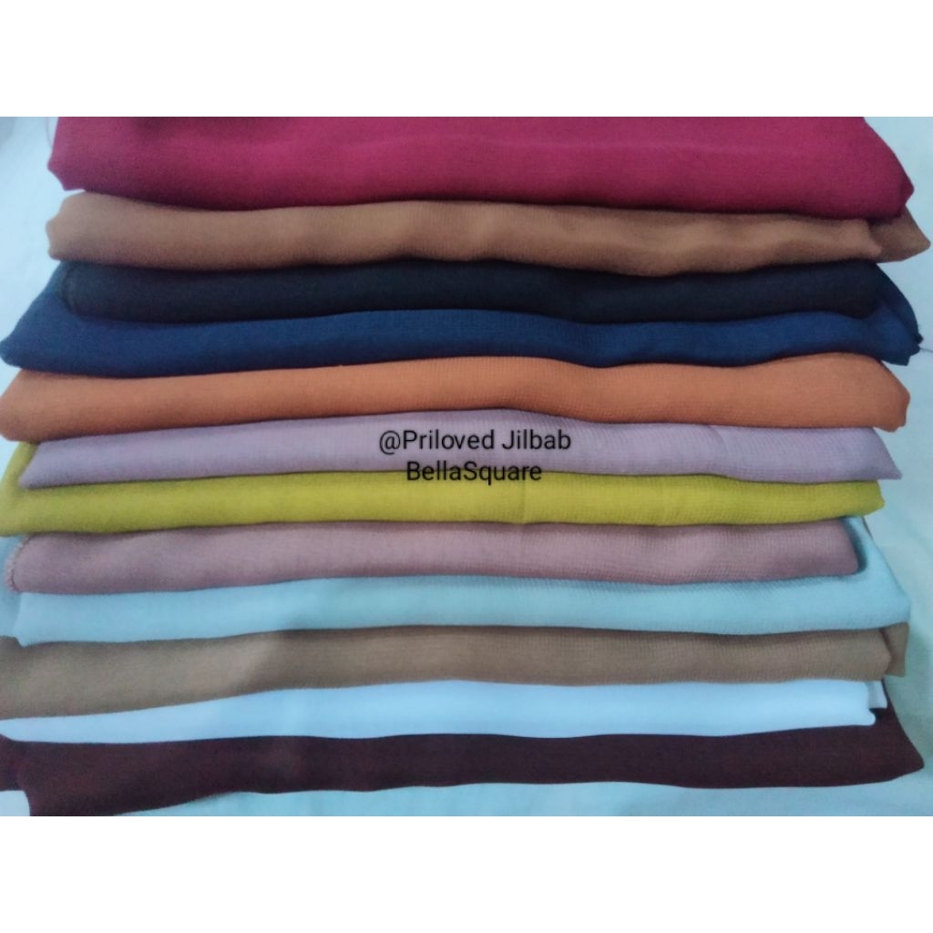 PRILOVED_JILBAB BELLA SQUARE (WARNA LENGKAP)