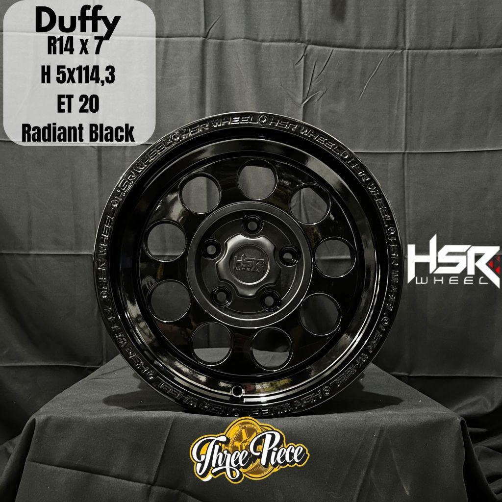 Velg Mobil R14 Type HSR Duffy Cocok Untuk L300, Grandmax, Kuda TAHAN MUATAN