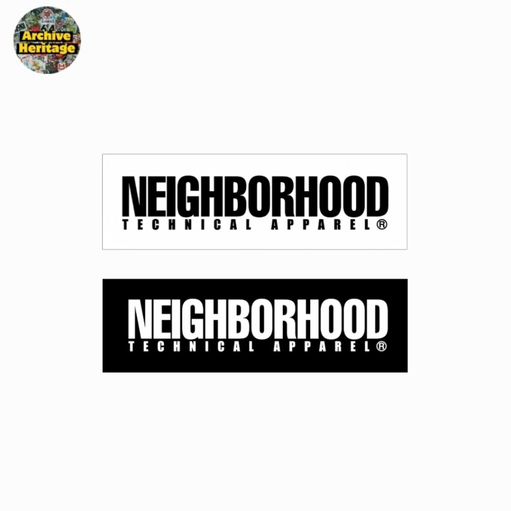 sticker Neighborhood Technical Apparel streetwear stiker