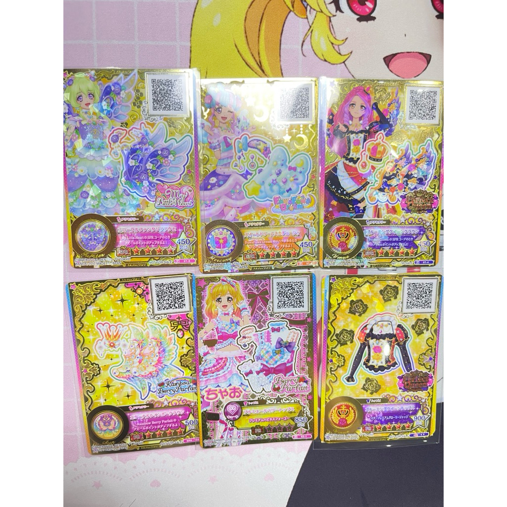 Aikatsu Stars Star Premium dress Accessories Yume Kirara aria elza Prefect queen rainbow brrt parfai