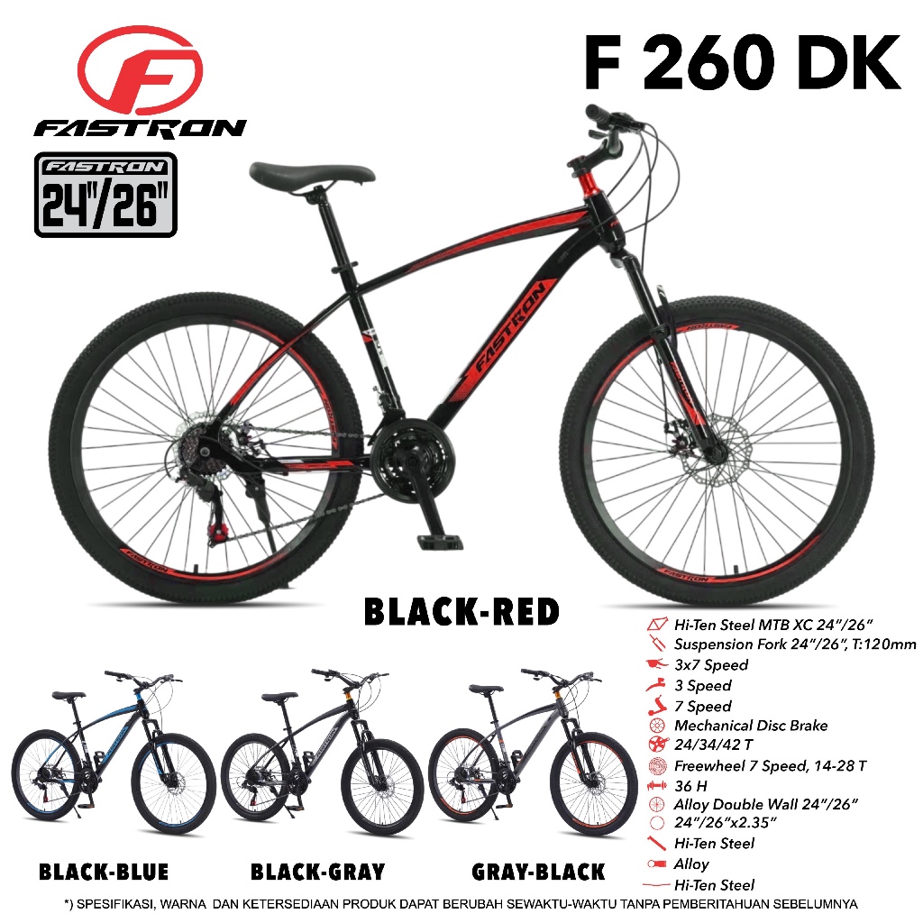 (TERMURAH) MTB 24 26 27.5 evergreen ranger wimcycle storm falcon sepeda fixie exotic new phoenix fas