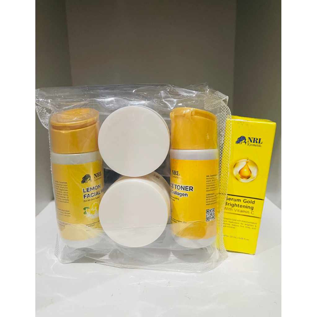 CREAM NRL PAKET GLOWING DAN SERUM GLOW NRL ORIGINAL