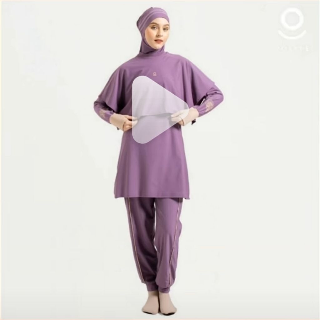 baju renang muslimah polite swim preloved size L