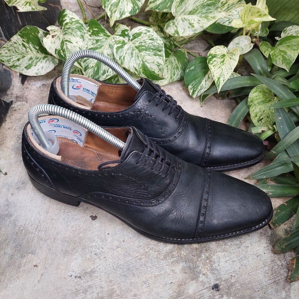 sepatu pantofel second Mario minardi size 40(25cm)