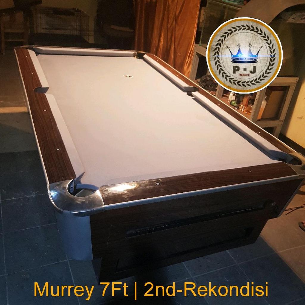 PJ - Meja Billiard Murrey 7 Feet | Used - Rekondisi Mulus