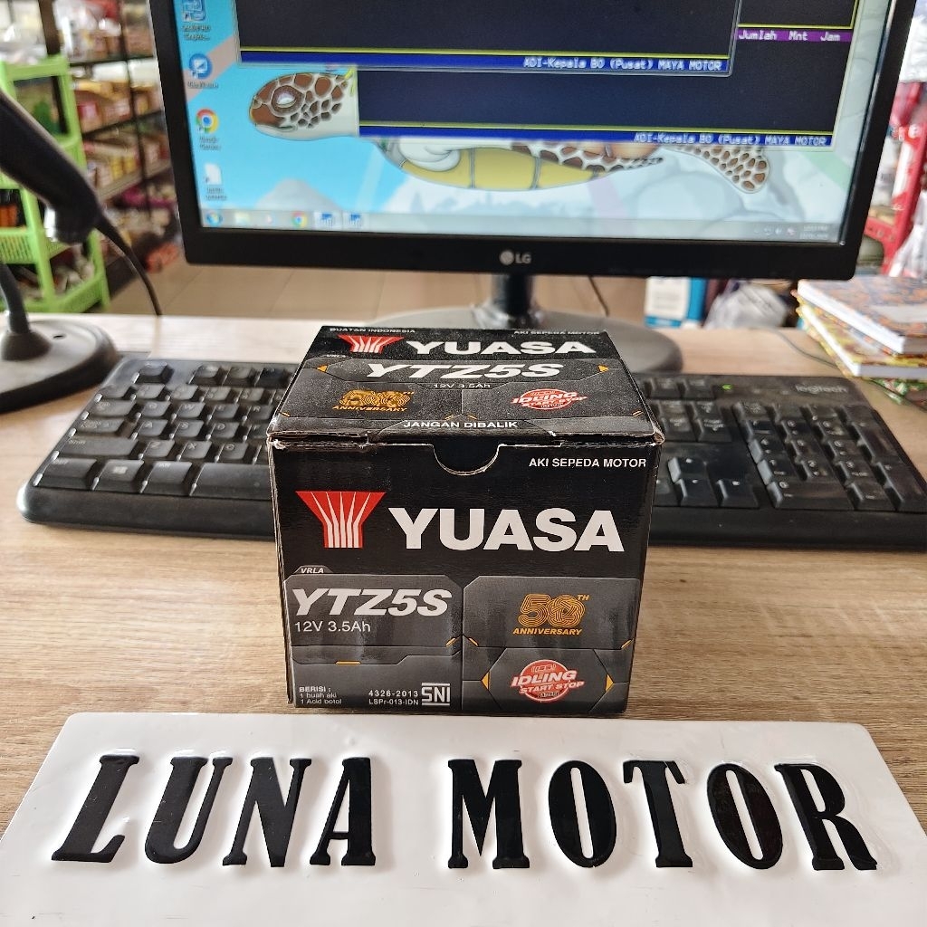 AKI YUASA YTZ5S / Aki Kering Yuasa YTZ5S Beat Series (non ISS), Vario 110/CW/Techno, Scoopy (non ISS