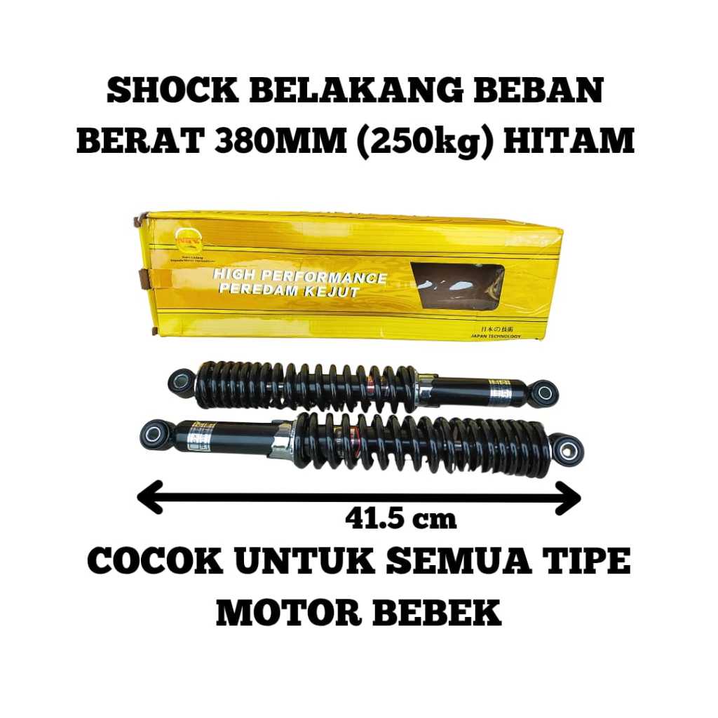 SHOCK/BEBAN/BREAKER/BERAT/BELAKANG 380MM NGY GOLD