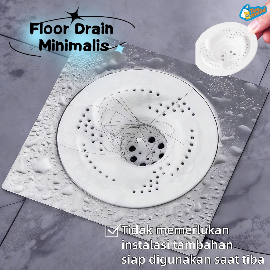 TUOMIID [READY] Floor Drain Kamar Mandi/Floor Drain Anti Banjir/Floor Drain Anti Kecoa/ Floor Drain 