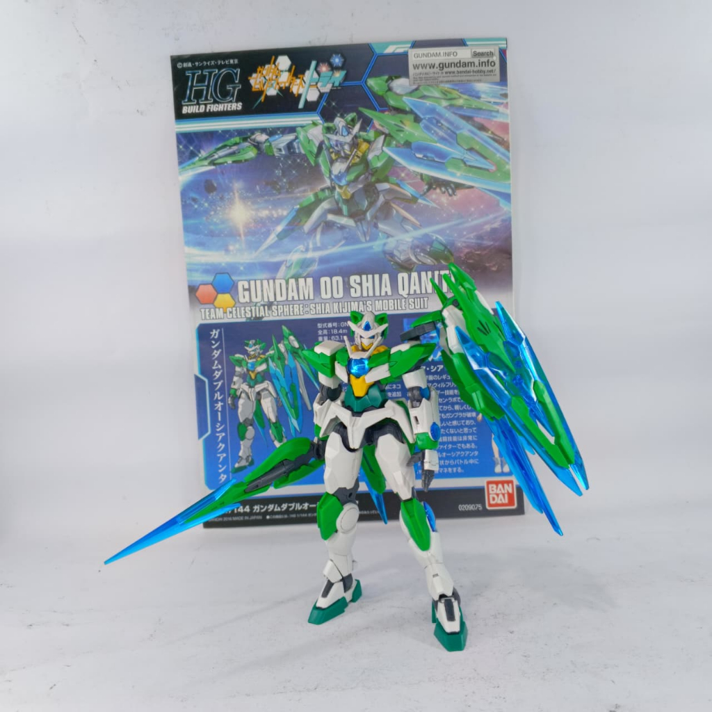 Bandai HGBFT 00 Shia Qant / Model Kit Gundam HG 00 Quanta 1/144 2nd Sudah Rakit HS150