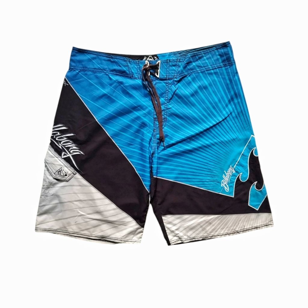 Y2k Billabong Signature Boardshort / Celana Surfing Pantai Pria Unisex
