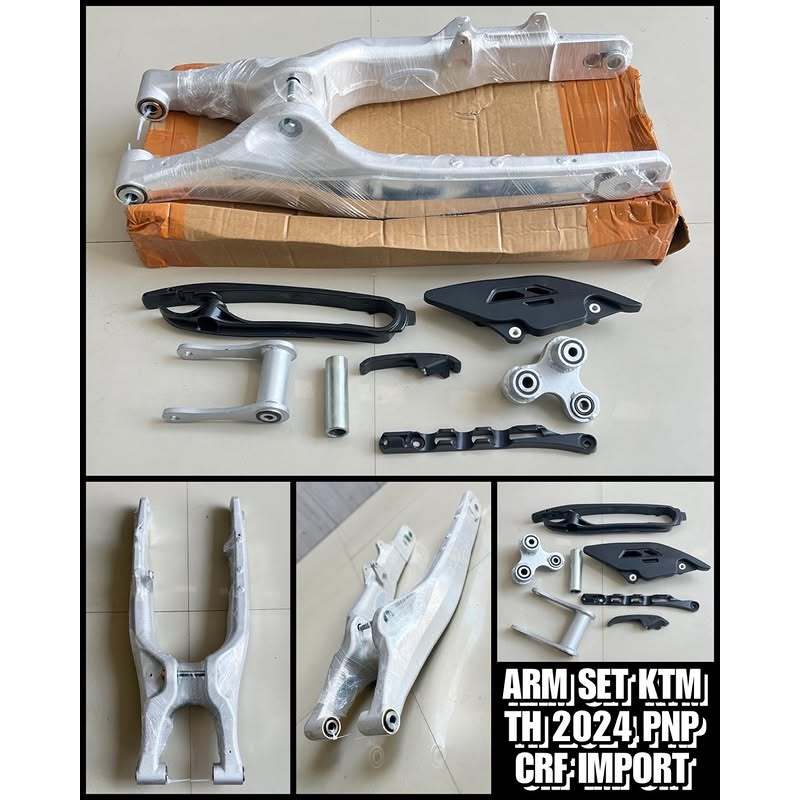 Swing Arm Set KTM 2024 PNP CRF 150L Import - Lengan Ayun Alumunium High Quality
