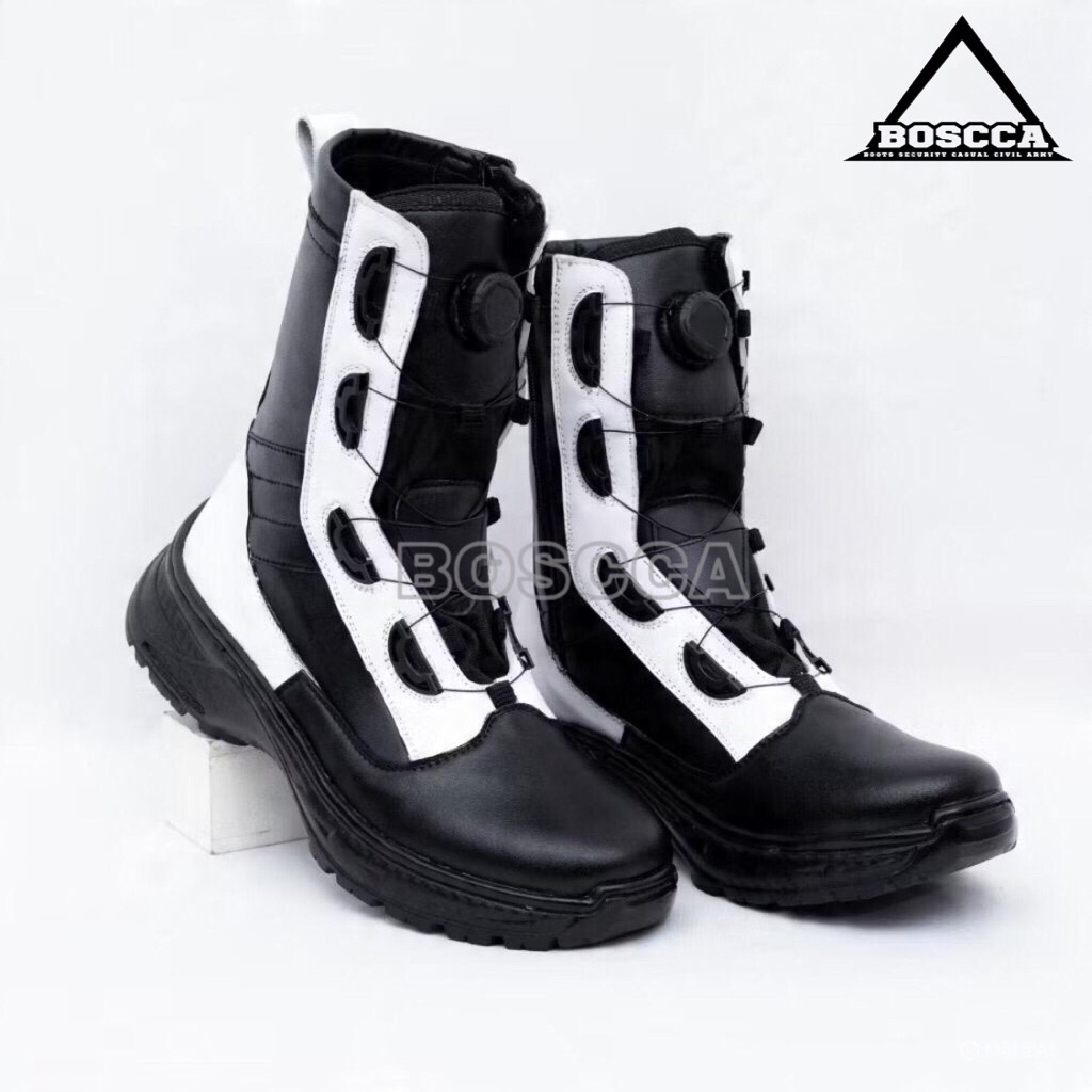 sepatu PDL jatah Polri provos PKD merek boscca