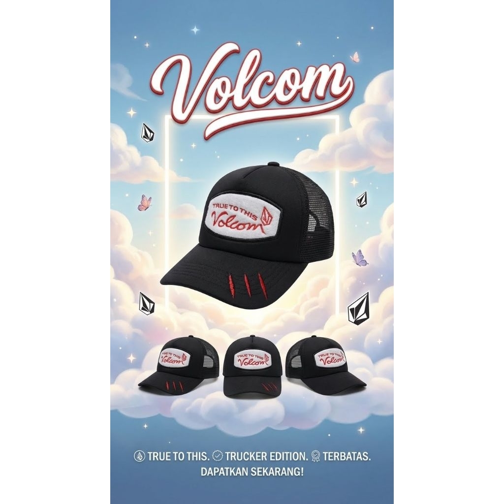 TOPI PREMIUM SOBEK JARING BORDIR