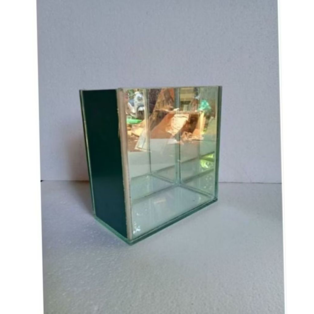 Soliter kaca selfie 12*6*12 // Soliter cermin // Soliter cupang // Aquarium cupang // aquarium
