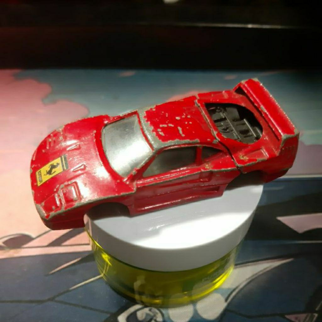 diecast majorette ferrari f40 loose junk
